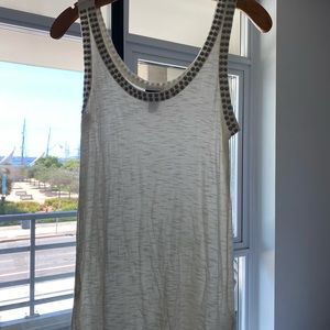3 for $10! H&M cream studded tank top